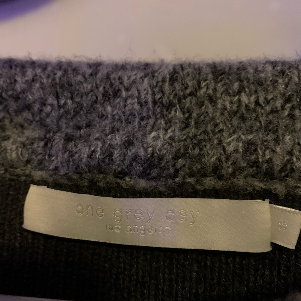 Grey sweater